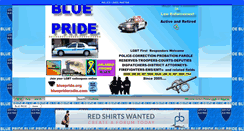 Desktop Screenshot of bluepride.org